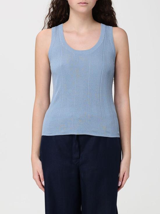 26SS 위켄드막스마라 민소매 티셔츠 2615361012600 005 Blue