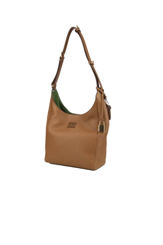 26SS 미우미우 숄더백 5BE098VOOO2IFL F04YM CARAMEL LARICE - MIU MIU