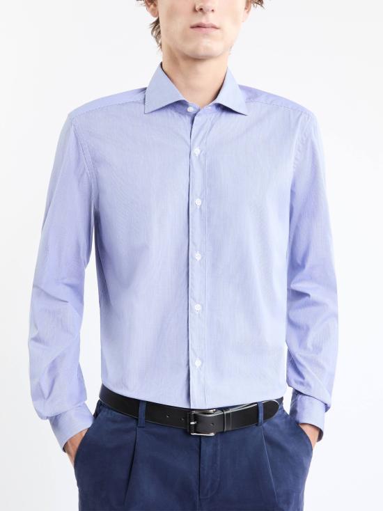 25FW 페이 긴팔 셔츠 NCMA1492590WJL U215 BLU MEDIO - FAY