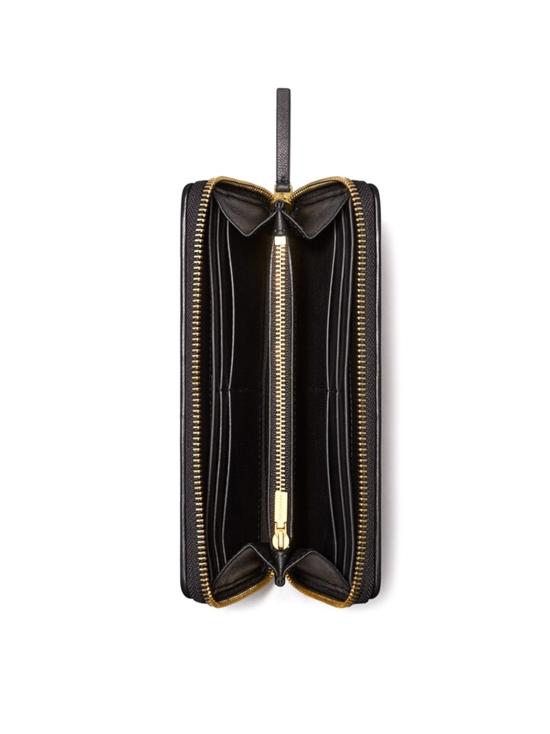 25FW 토리버치 플레밍 소프트 집 장지갑 140344 001 BLACK - TORY BURCH