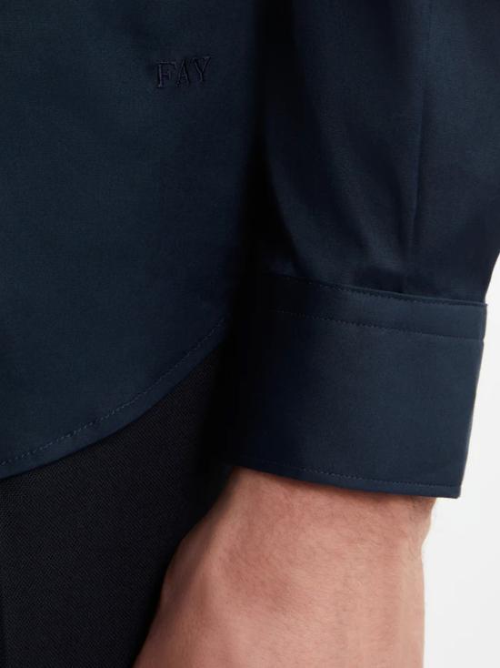 25FW 페이 긴팔 셔츠 NCMA149259SORM U807 BLU NAVY - FAY