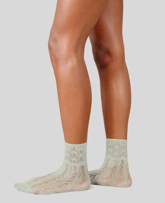  스웨디시 스타킹스 양말 스웨덴 스타킹 에리카 코바늘  민트 코바늘 - SWEDISH STOCKINGS