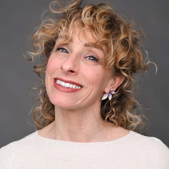  스타피쉬 프로젝트 이어링 플로리쉬 라벤더 잎 귀걸이 - STARFISH PROJECT