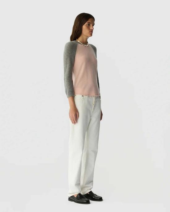  게스트 인 레지던스 스웨터 야구 티셔츠 - GUEST IN RESIDENCE