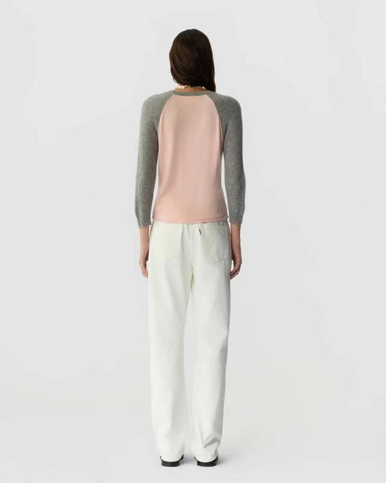  게스트 인 레지던스 스웨터 야구 티셔츠 - GUEST IN RESIDENCE