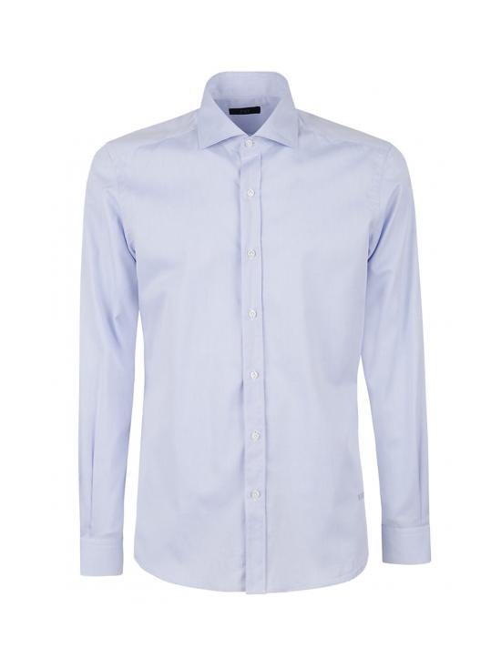 25FW 페이 긴팔 셔츠 NCMA1492590PMV U006 CELESTE