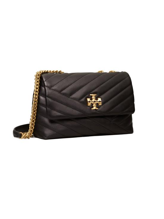 26FW 토리버치 키라 쉐브론 스몰 컨버터블 숄더백 90452 001 BLACK - TORY BURCH