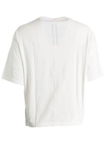26SS 릭 오웬스 반팔 티셔츠 RP01F6260JA 11 MILK - RICK OWENS