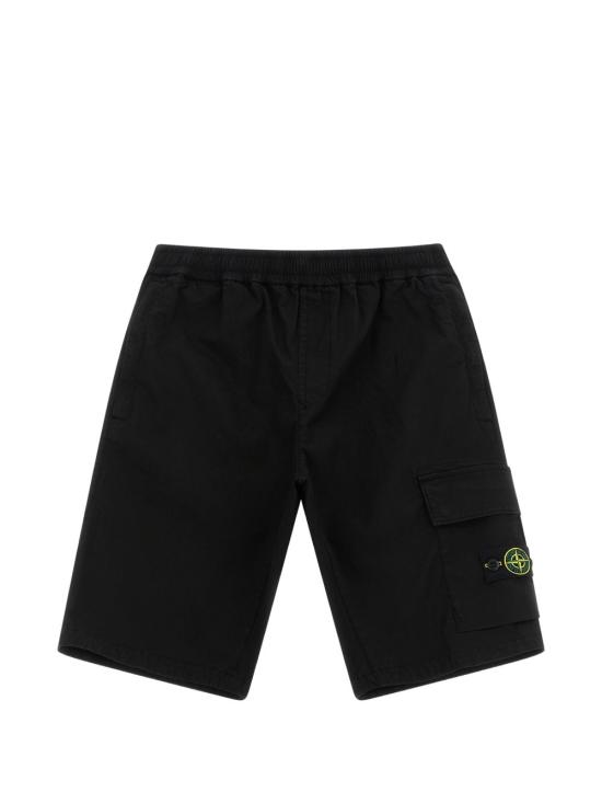 26SS [키즈] 스톤 아일랜드 쇼츠/버뮤다 L100003 S0001V0029 Black