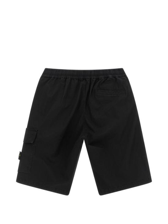 26SS [키즈] 스톤 아일랜드 쇼츠/버뮤다 L100003 S0001V0029 Black - STONE ISLAND
