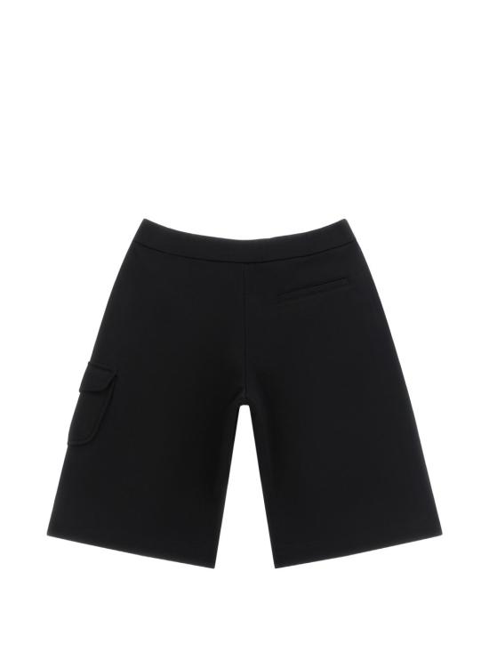 26SS [키즈] 몽클레어 쇼츠/버뮤다 8H00008 89AKM999 Black - MONCLER