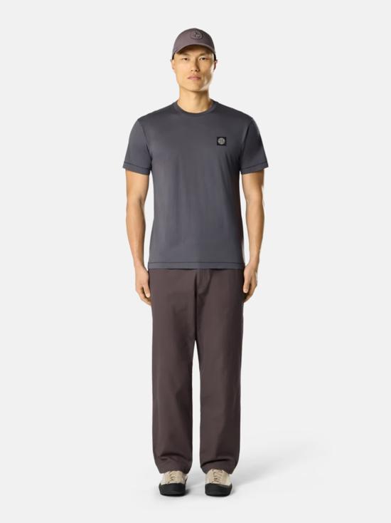 26SS 스톤 아일랜드 60/2 코튼 저지 슬림핏 티셔츠 L1S15 2100027 S0013 V002D BLUE GREY DOM - STONE ISLAND