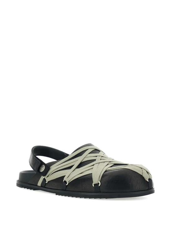 26SS 릭 오웬스 샌들 RU01F2813LGYW1 9 BLACK - RICK OWENS