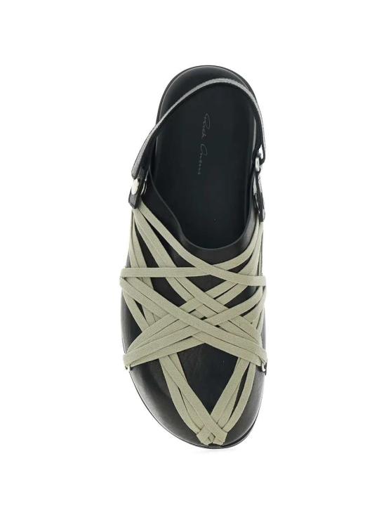 26SS 릭 오웬스 샌들 RU01F2813LGYW1 9 BLACK - RICK OWENS