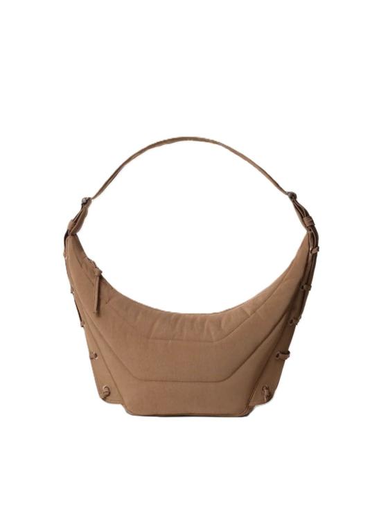 26SS 르메르 워터 리펠런트 나일론 캔버스 미디움 소프트 게임 백 BG0074 LF1330BR480 Brown