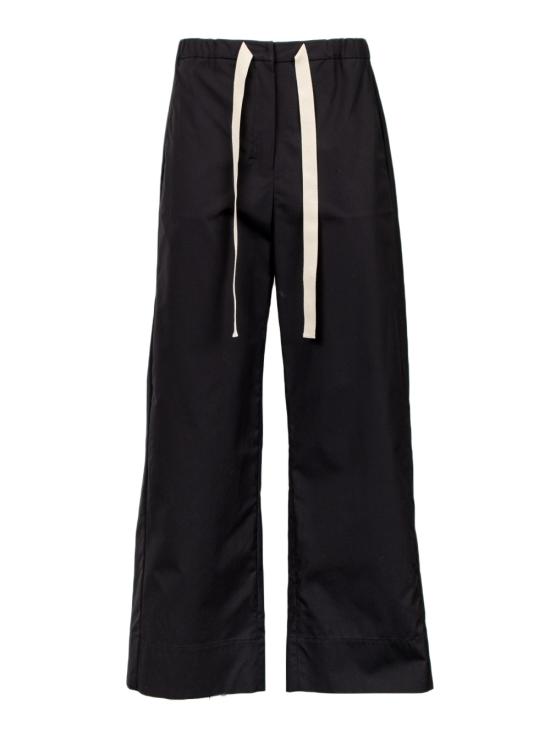 26SS 에스막스마라 스트레이트 팬츠 ARGENTO043 Black