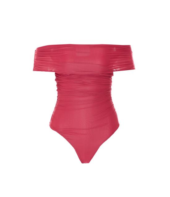 26SS 아니예 바이 바디수트 티셔츠 185198 02478 Red