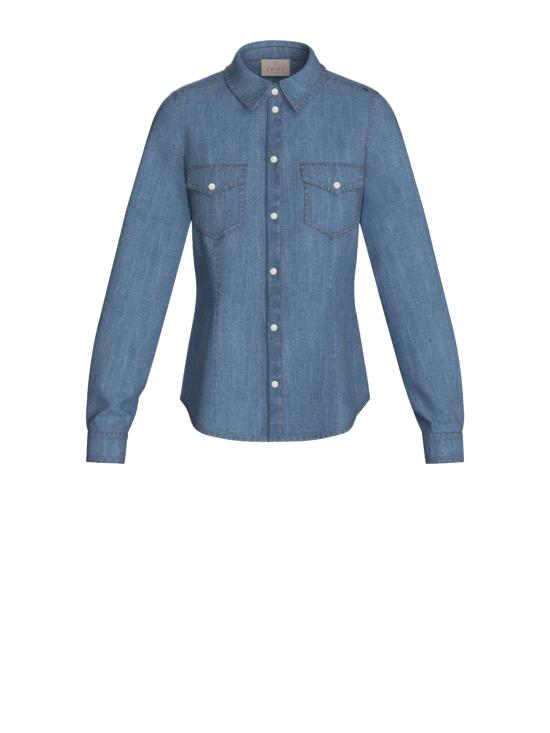 26SS 엠므 마렐라 셔츠 2615111041200 CAPANNA001 BLUE JEANS