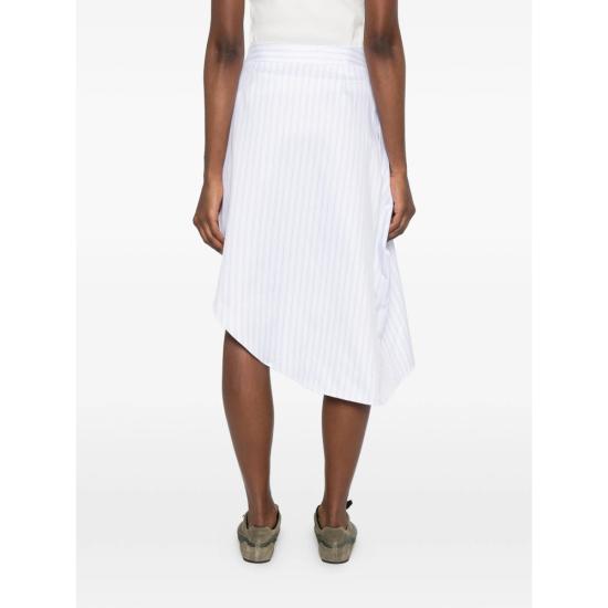 26SS JW앤더슨 미디 스커트 SK0206 PG1892 023 WHITE BLUE - JW ANDERSON