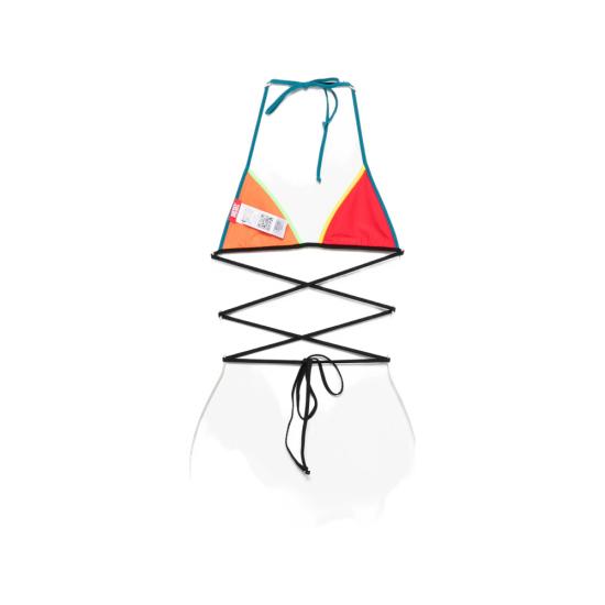 26SS 디젤 비키니 수영복 0CJBQ A20407 E7437 RED ORANGE - DIESEL