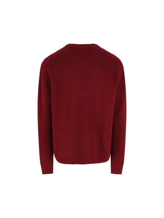 25FW 구찌 울 캐시미어 립 니트 스웨터 833499XKEYJ6005 Bordeaux - GUCCI