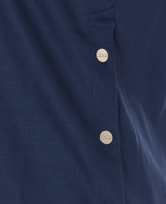 26SS 에르노 반팔 티셔츠 JG000258DM01 520639200 Blue - HERNO