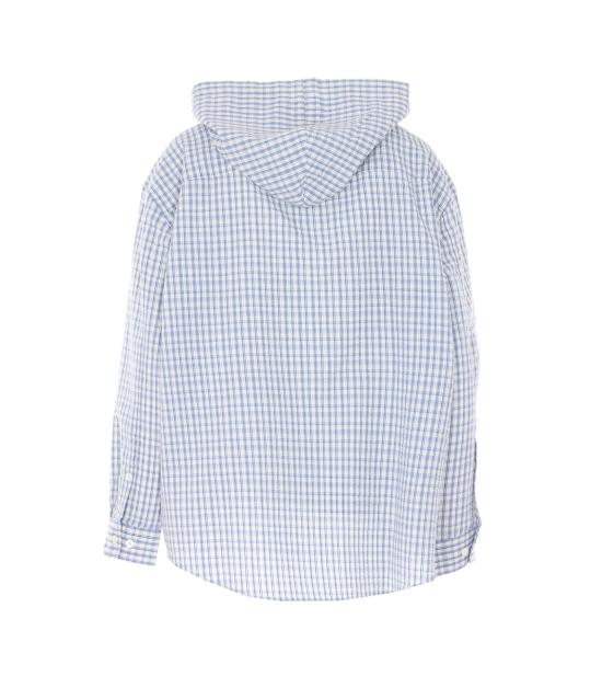 26SS 던스트 셔츠 UDSH6A107CR CREAM CHECK Blue - DUNST