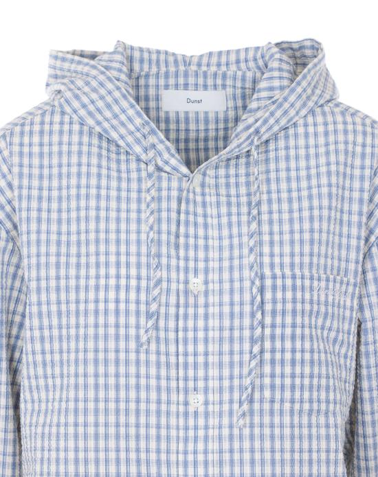 26SS 던스트 셔츠 UDSH6A107CR CREAM CHECK Blue - DUNST