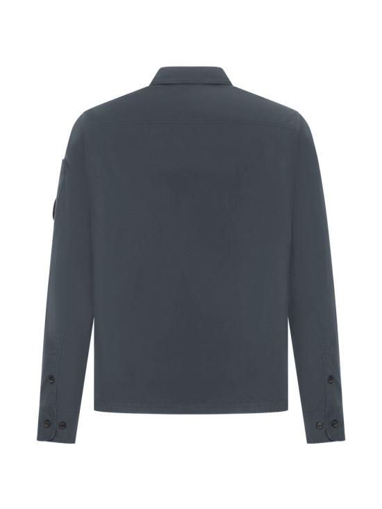 26SS 씨피 컴퍼니 오가닉 개버딘 지퍼 렌즈 오버셔츠 20CMOS705A 110143G921 Grey - C.P. COMPANY