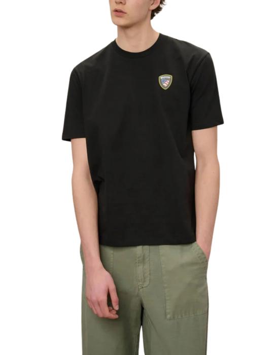 26SS 블라우어 긴팔 티셔츠 26SBLUH02284 999 - BLAUER