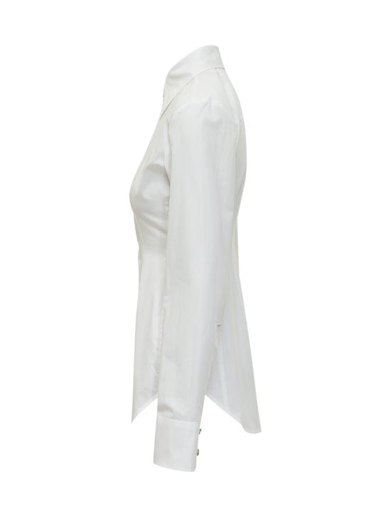 26SS 스포트막스 셔츠 2612191012600 001 BIANCO OTTICO - SPORTMAX