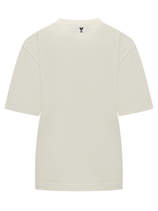 26SS 아미 반팔 티셔츠 UTS384726 136 BLANC CREME - AMI