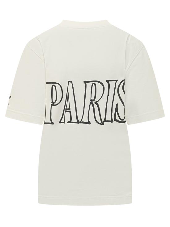 26SS 아미 반팔 티셔츠 UTS380726 136 WHITE NATURAL - AMI