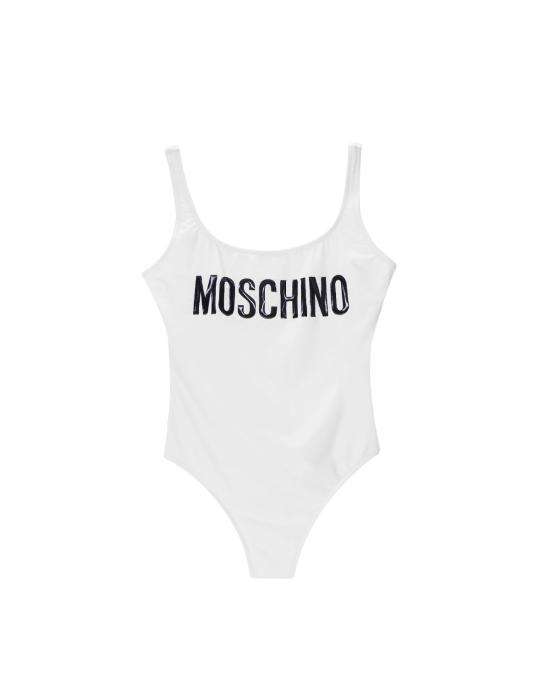26SS 모스키노 원피스 수영복 4203 5577 1001 BIANCO