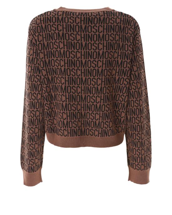 26SS 모스키노 스웨터 0902 7700 1103 MARRONE - MOSCHINO
