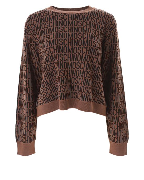 26SS 모스키노 스웨터 0902 7700 1103 MARRONE