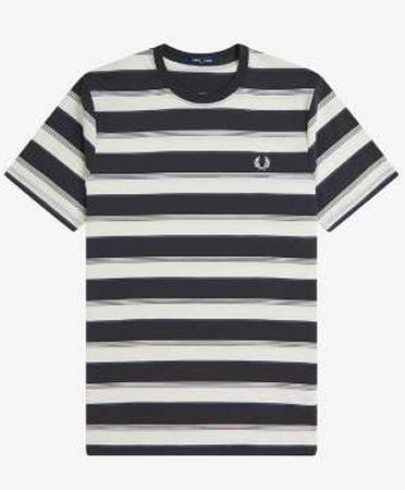 26SS 프레드페리 반팔 티셔츠 M2409 297 Anchor grey