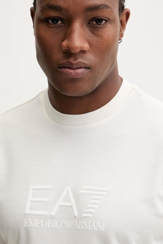 26SS 엠포리오 아르마니 반팔 티셔츠 7M001358 AF13862 U0004 White - EMPORIO ARMANI