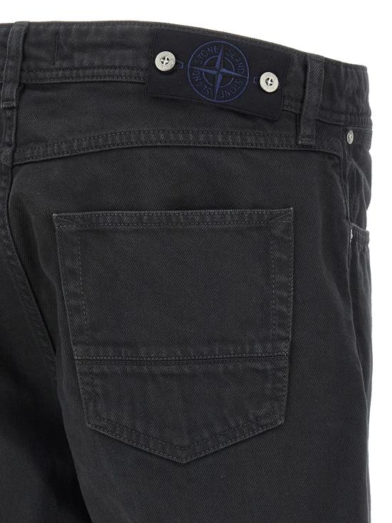 26SS 스톤 아일랜드 스트레이트 팬츠 14J100005 S0J24V0029 Black - STONE ISLAND