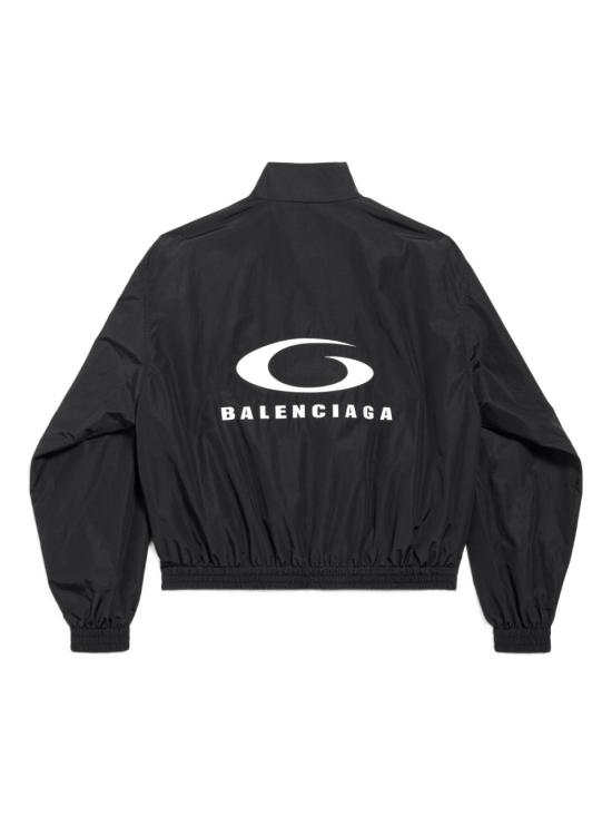 26SS 발렌시아가 루프 스포츠 트랙 수트 재킷 857683 TPQ381000 Black - BALENCIAGA