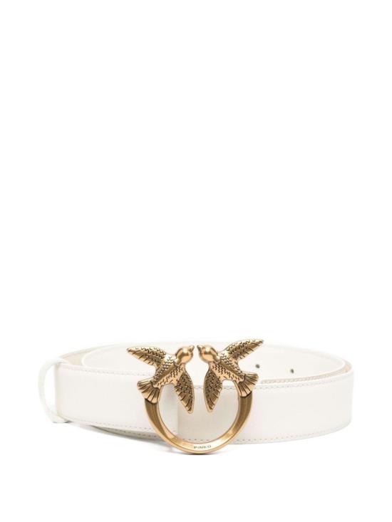 26SS 핑코 레귤러 벨트 100125 A0F1Z14Q White - PINKO
