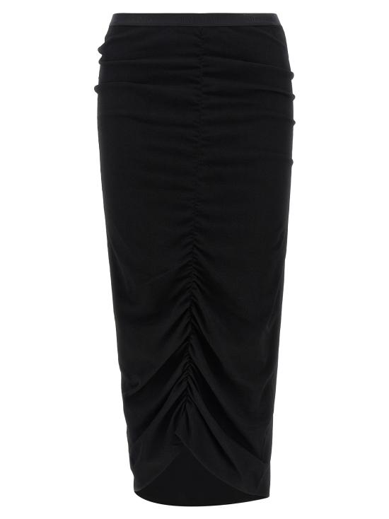 26SS 발렌티노 가라바니 미디 스커트 B0KG05ZA8N0NO Black