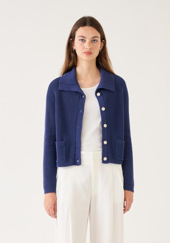  데미리 뉴욕 가디건 데밀리 모건 코튼 린넨