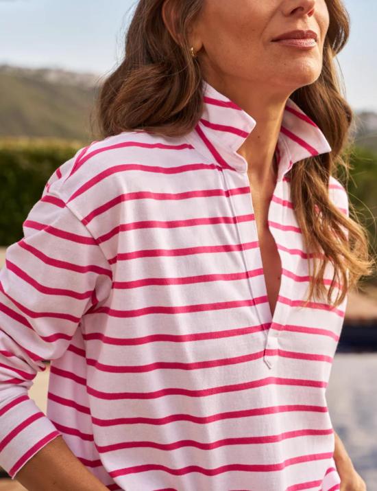  프랭크 앤 에일린 긴팔 티셔츠 프랭크 앤 일린 패트릭 포포버 헨리 탑 - FRANK & EILEEN