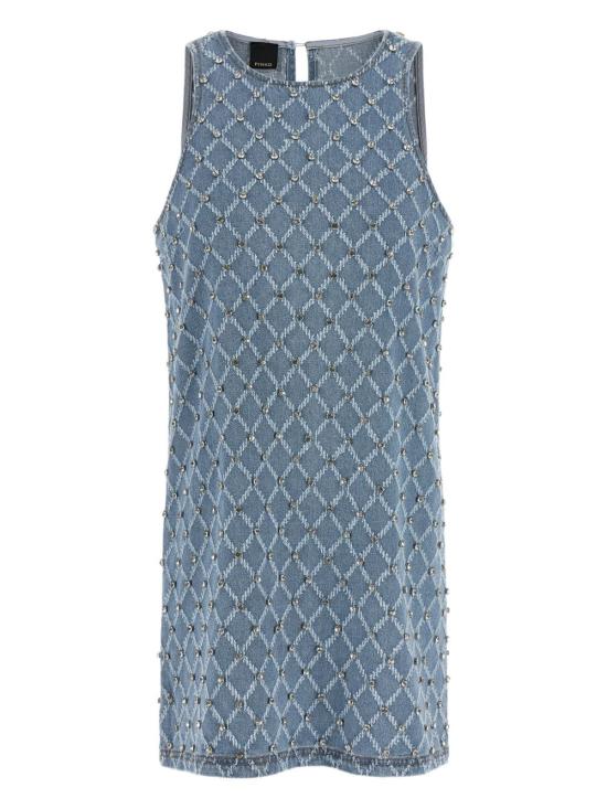 26SS 핑코 미디 원피스 106245 A32NPJE Light denim - PINKO