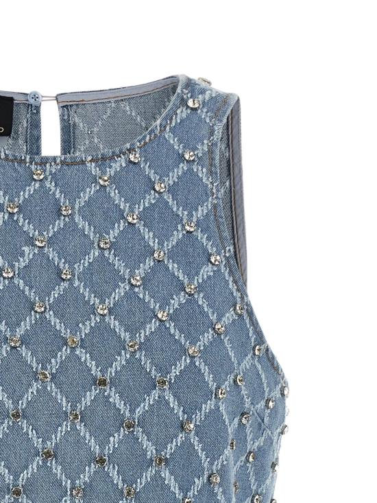 26SS 핑코 미디 원피스 106245 A32NPJE Light denim - PINKO