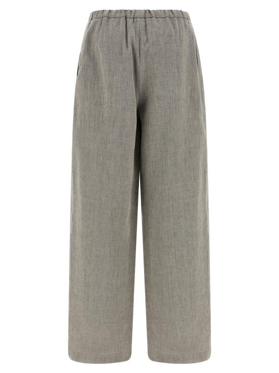 26SS 루루 드 세종 스트레이트 팬츠 CLARKGREYMELANGE Gray - LOULOU DE SAISON