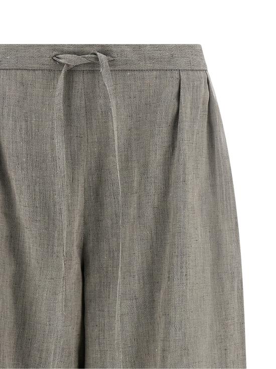 26SS 루루 드 세종 스트레이트 팬츠 CLARKGREYMELANGE Gray - LOULOU DE SAISON