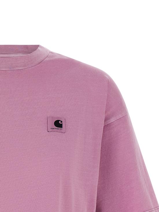 26SS 칼하트 WIP 숏슬리브 넬슨 티셔츠 I0330513IBGD Purple - CARHARTT WIP