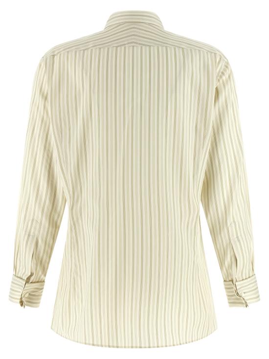 26SS 오라리 블라우스 A26SS03CSIVORYSTRIPE Multicolor - AURALEE